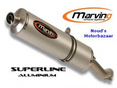 Marving uitlaatdemper Superline Aluminium CBR600F 2001-2007